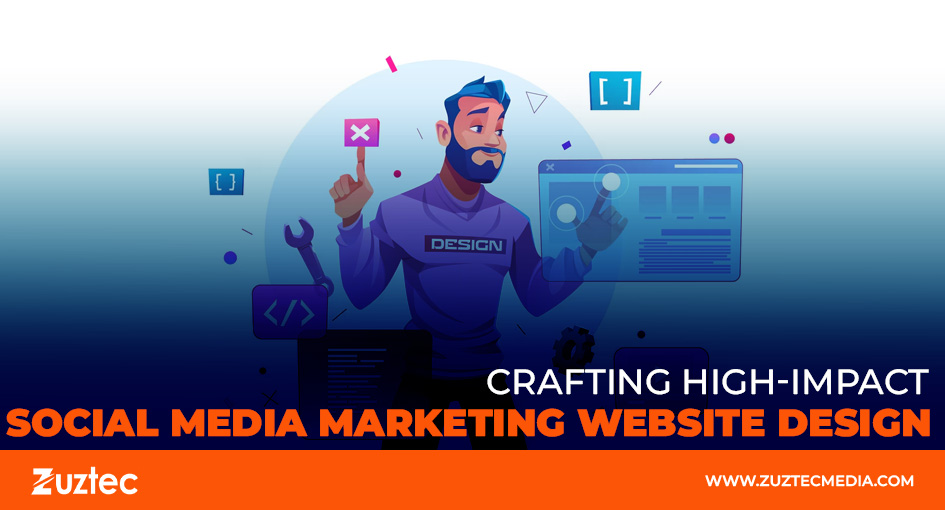 social media marketing website design