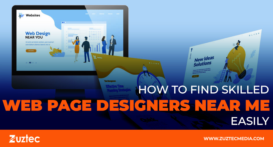 web page designers near me