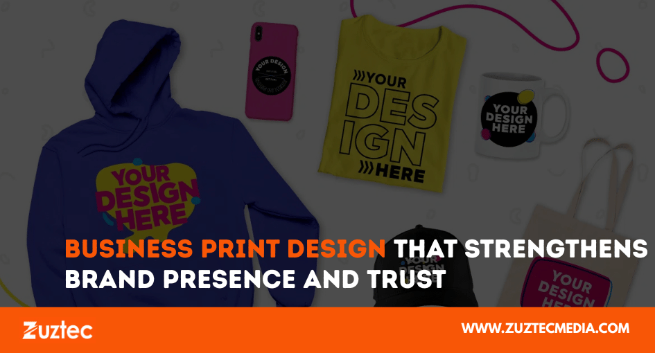 Business print design