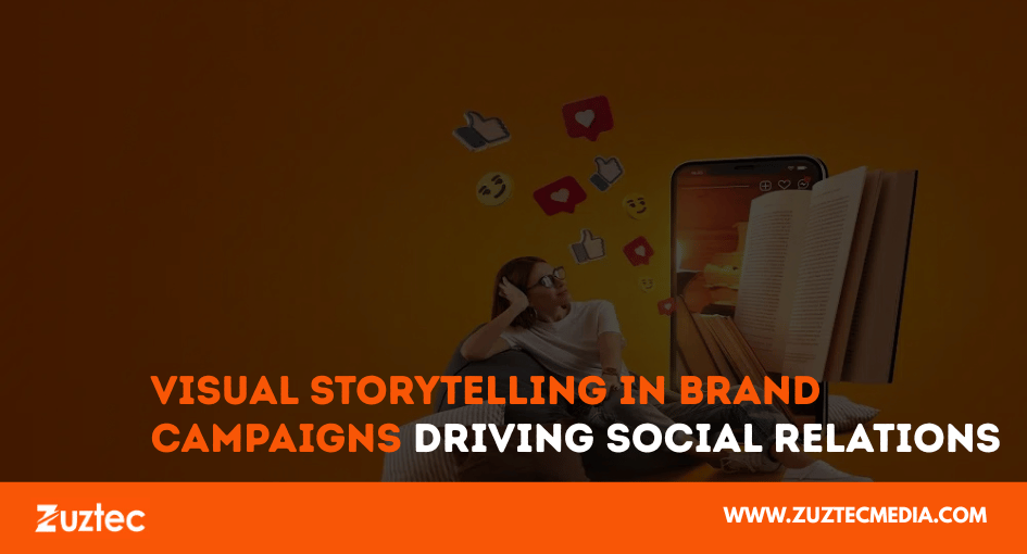 Visual storytelling in brand campaigns